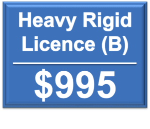 Heavy Rigid Licence