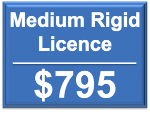 Medium Rigid Licence Pricing in Brisbane