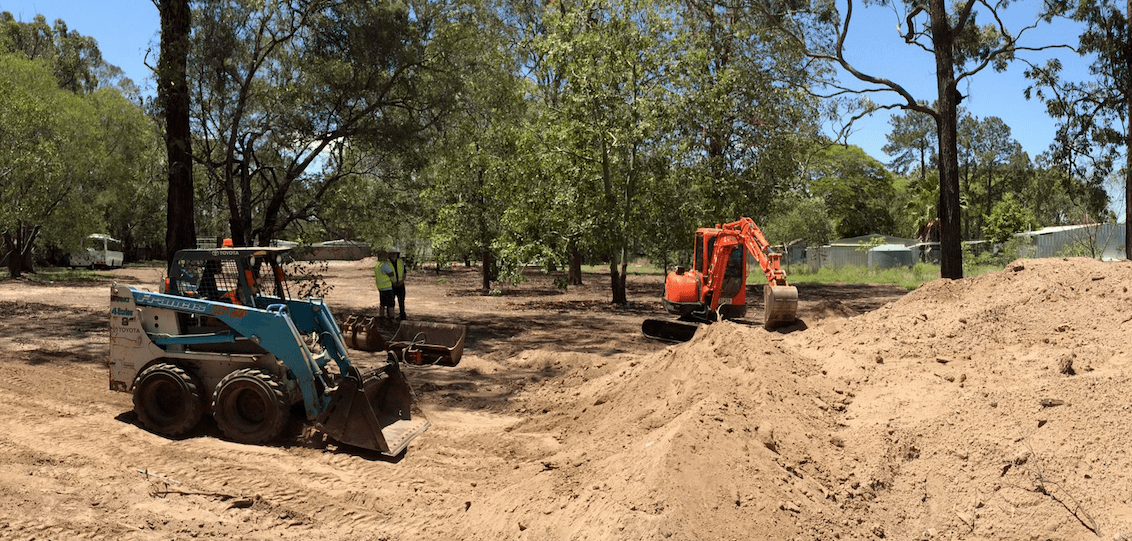 Skid Steer and Excavator